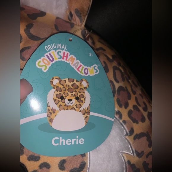 Squishmallows CHERIE The Saber-Toothed Tiger 16" in Giant Plush-NWT - Picture 2 of 3